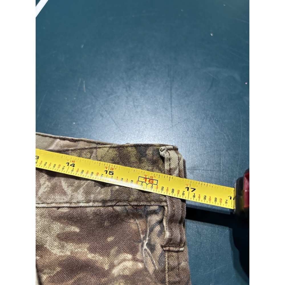 Vintage Russell Outdoors Realtree Camo Cargo Pants Mens Medium Baggy Relaxed Fit - Picture 12 of 14
